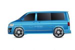 Blue 2D Family Van